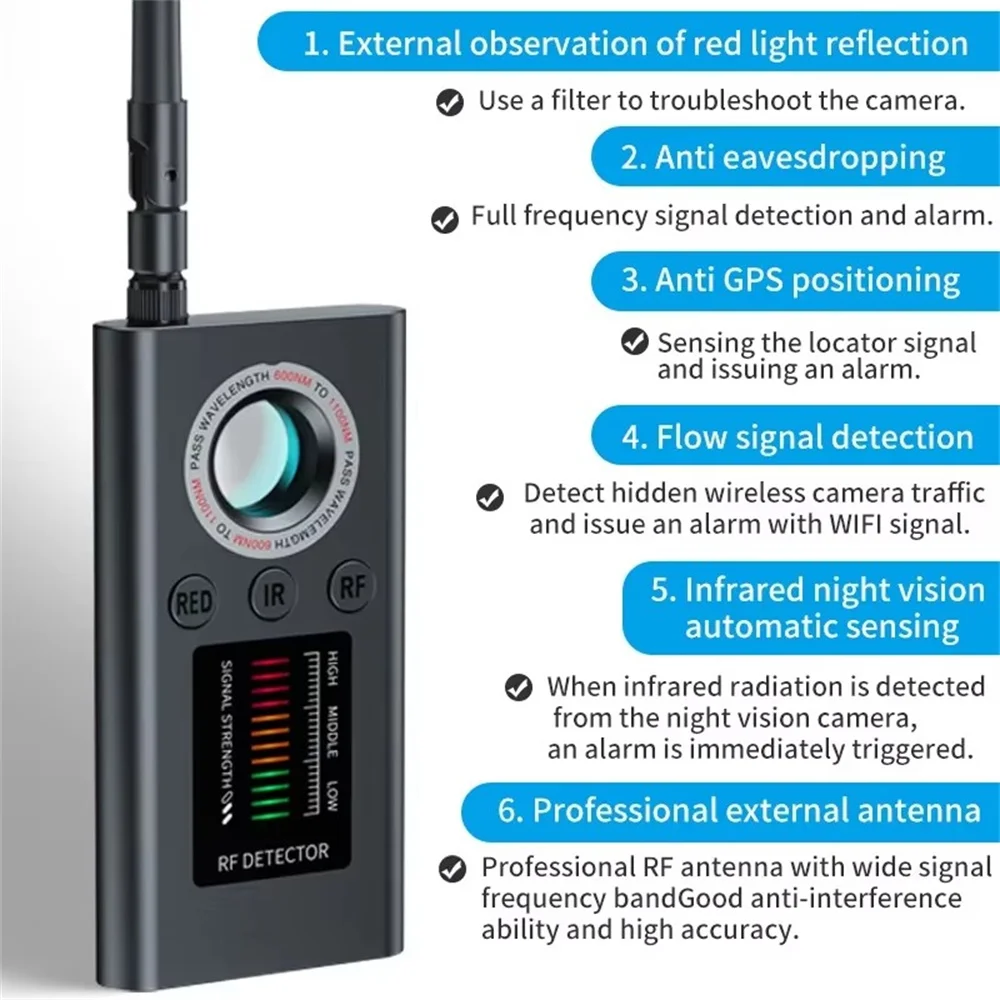 Electronics Gadgets Sale - Hidden Camera Detector Anti Spy Gadgets