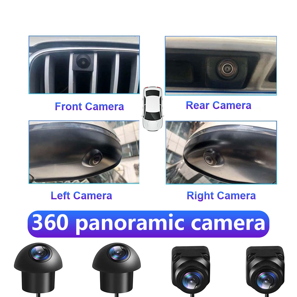 Panoramic Dash Cam 360 - For Car Accessories 360 ° Panoramic