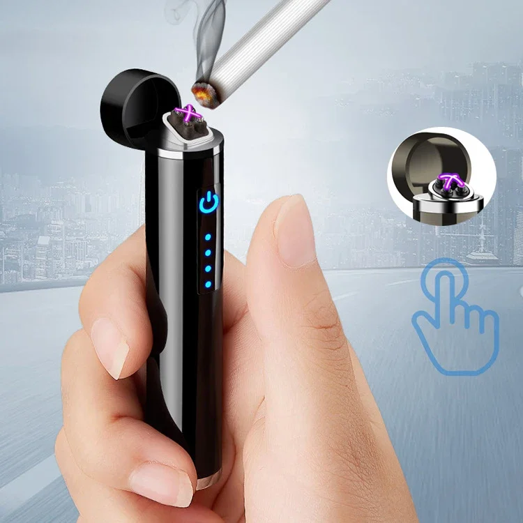 Electronics Gadgets Sale - 2025 Mini Touch-Activated Dual Arc Lighter,