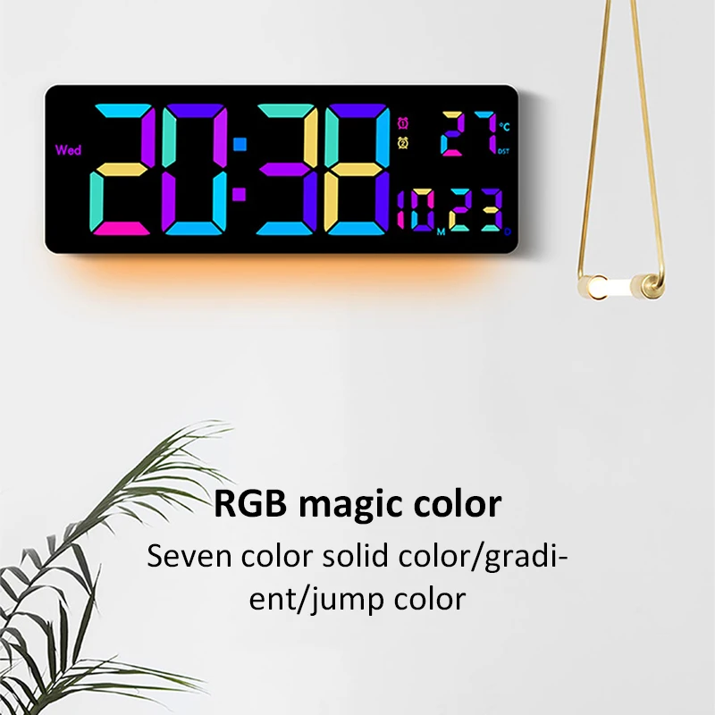 16 Inch Large Digital Wall Clo - Modern Electronics Gadgets 评论和价格