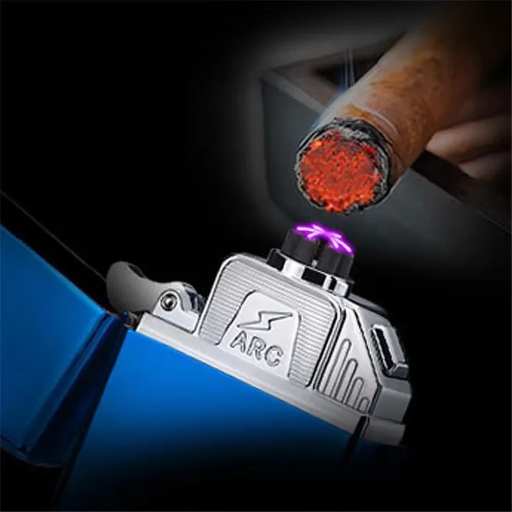 New Six Arcs Lighter Windproof - Electronics Gadgets To Gift 评论和价格