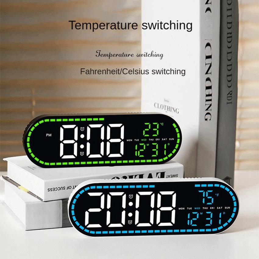 Large Digital Wall Clock Tempe - Modern Electronics Gadgets 评论和价格
