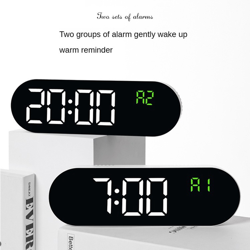 Large Digital Wall Clock Tempe - Modern Electronics Gadgets 评论和价格
