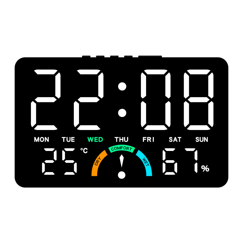 Latest Digital Clock LED Alarm - Modern Electronics Gadgets 评论和价格