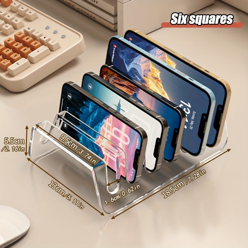 6/8 Cells Acrylic Multi-Device - Modern Electronics Gadgets 评论和价格