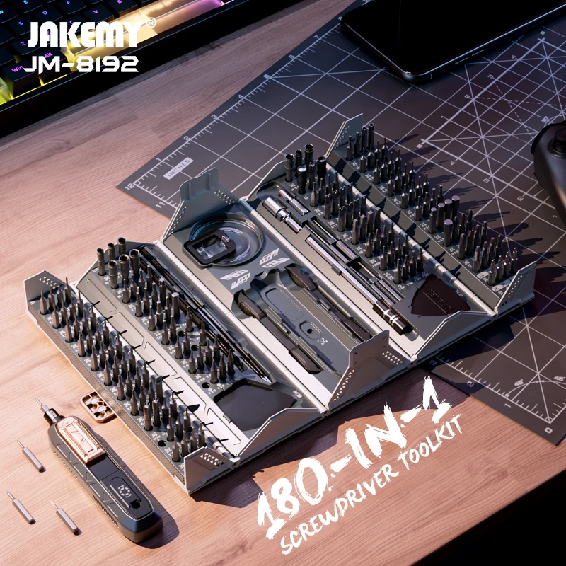 JAKEMY JM-8192 180-in-1 Precis - Electronics Repair Gadgets 评论和价格