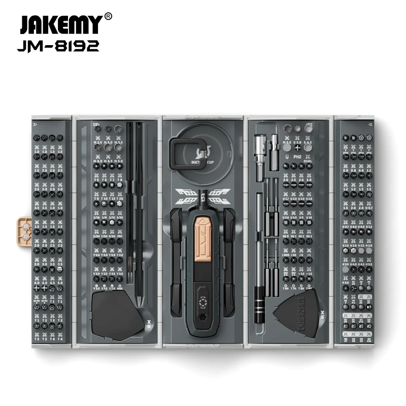 JAKEMY JM-8192 180-in-1 Precis - Electronics Repair Gadgets 评论和价格