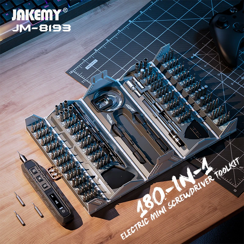 JAKEMY JM-8193 180-in-1 Electr - Electronics Repair Gadgets 评论和价格