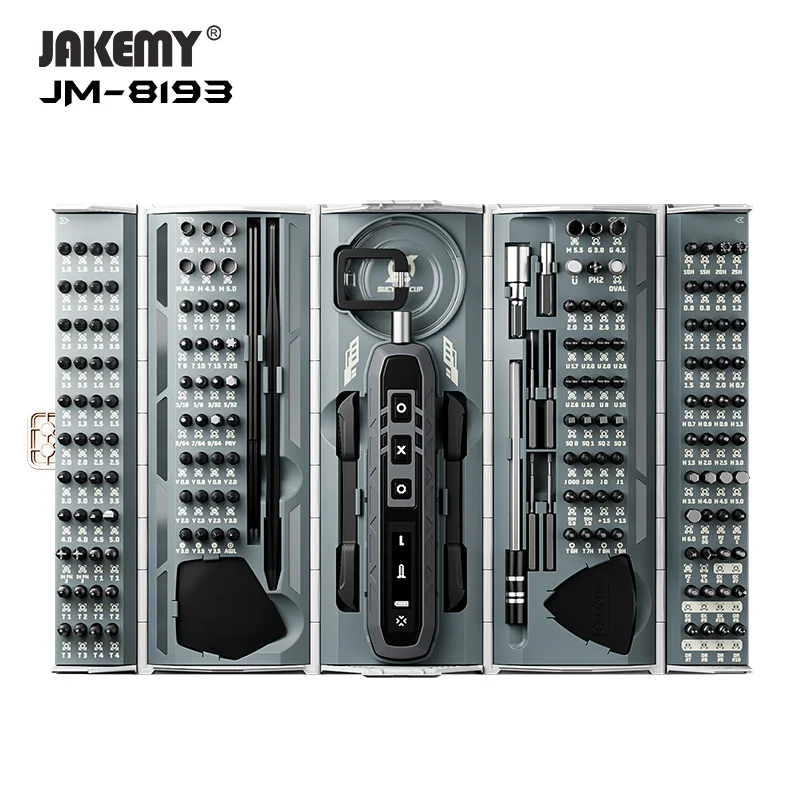 JAKEMY JM-8193 180-in-1 Electr - Electronics Repair Gadgets 评论和价格