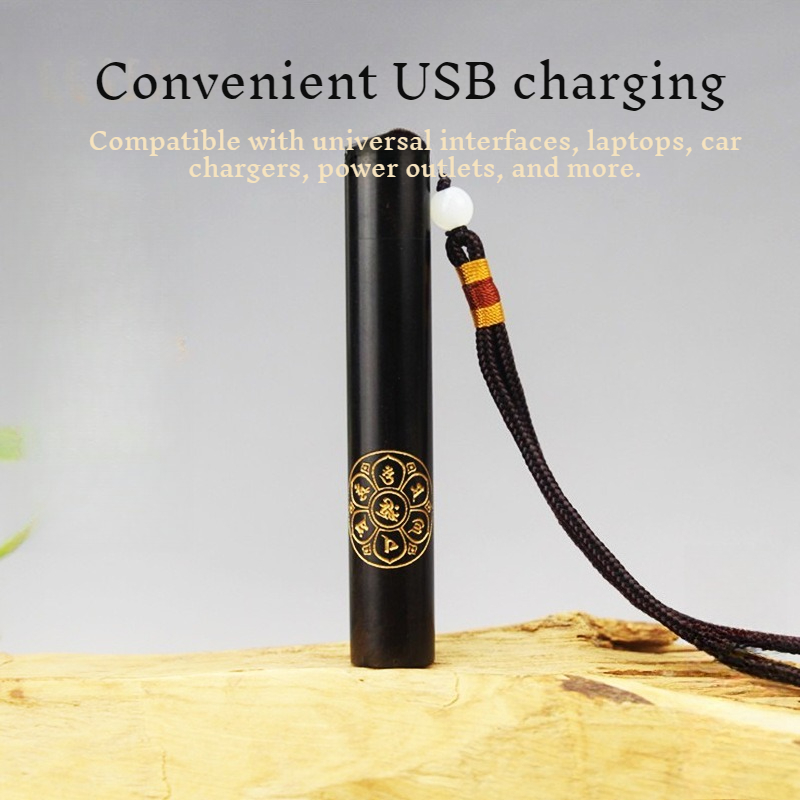 Creative Carving Ebony Lighter - Electronics Gadgets To Gift 评论和价格