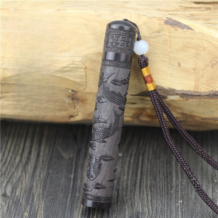 Creative Carving Ebony Lighter - Electronics Gadgets To Gift 评论和价格