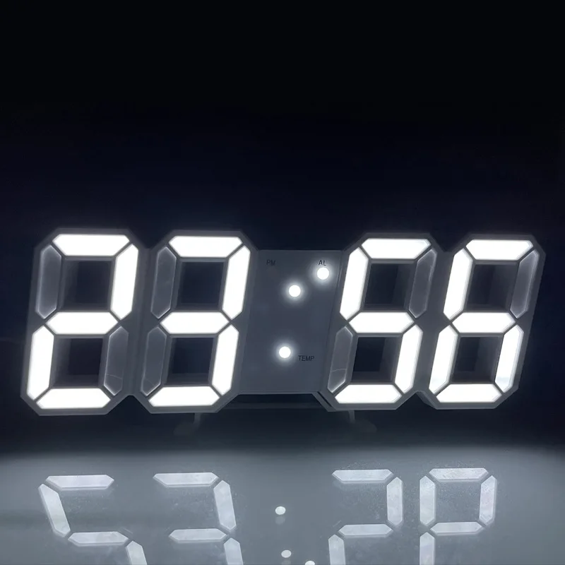 3D LED Digital Clock Luminous  - Modern Electronics Gadgets 评论和价格