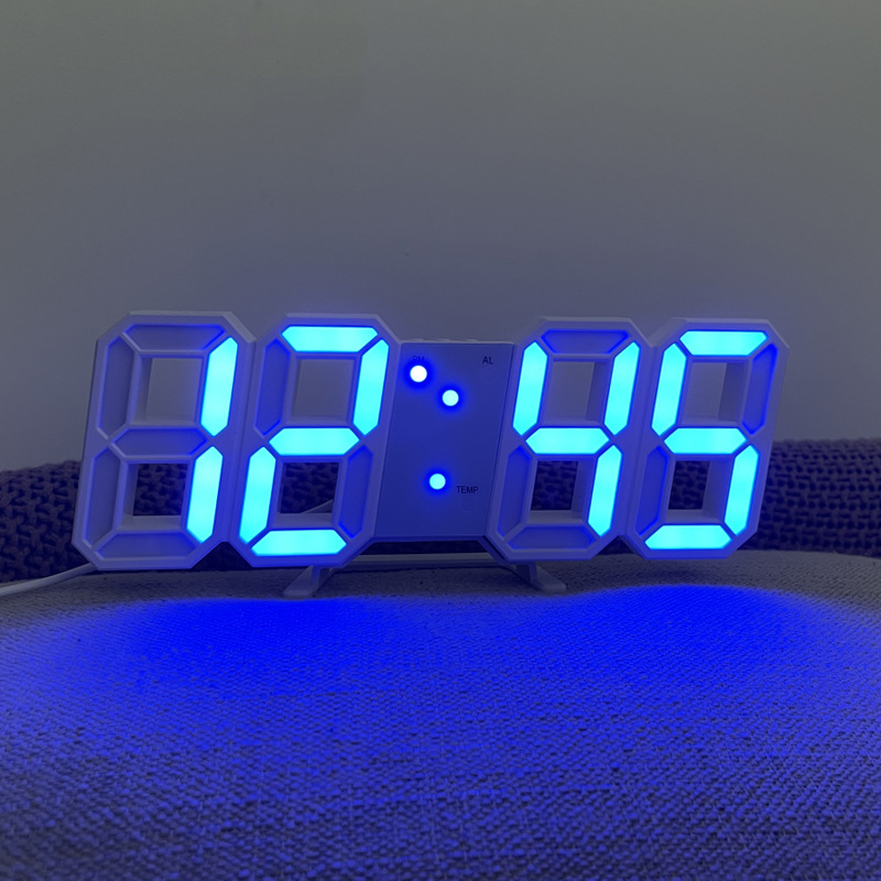 3D LED Digital Clock Luminous  - Modern Electronics Gadgets 评论和价格