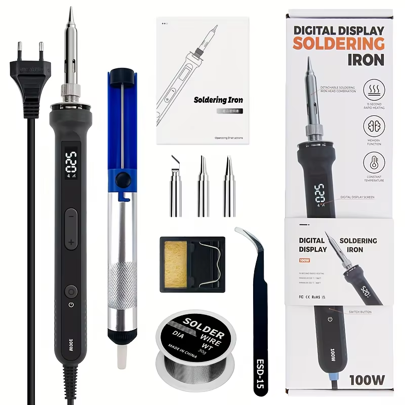 100W Digital Soldering Iron Ki - Electronics And Gadgets 评论和价格