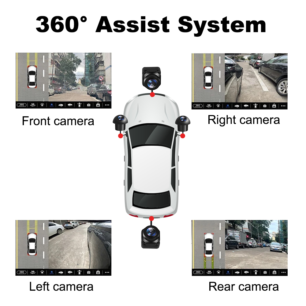 For Car Accessories 360 ° Pano - Panoramic Dash Cam 360 评论和价格