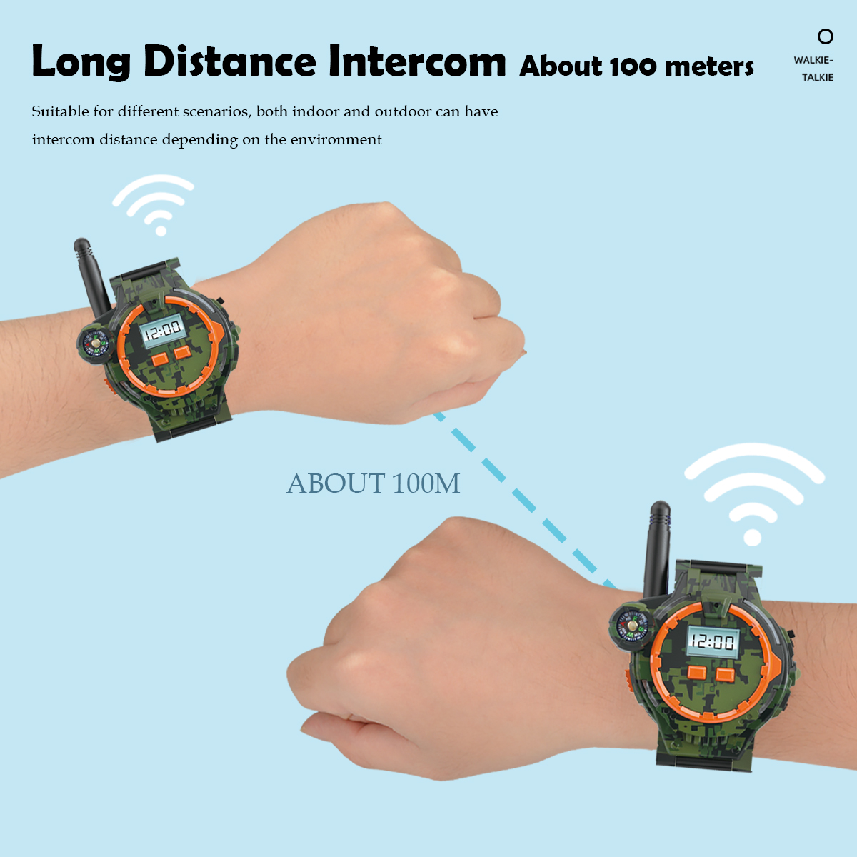2Pcs Electronic Walkie Talkie  - Electronics Gadgets To Gift 评论和价格