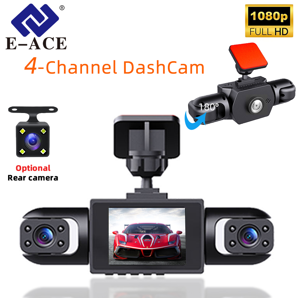 E-ACE 360° Car DVR 1080P DashC - Panoramic Dash Cam 360 评论和价格