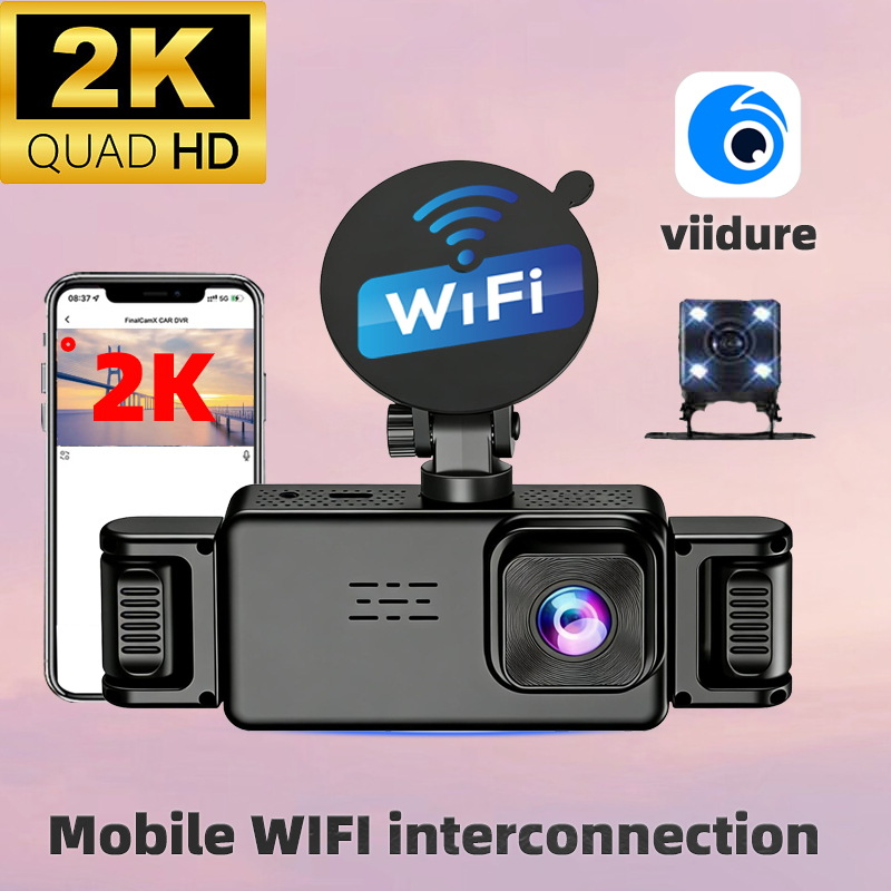 5 Channel 360° Panoramic Car D - Panoramic Dash Cam 360 评论和价格