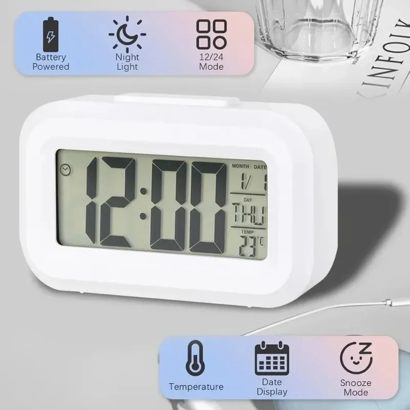 Led Digital Alarm Clock Backli - Modern Electronics Gadgets 评论和价格