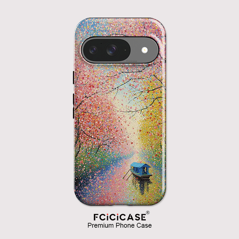 Fcicicase Colorful Tree Boat P - Google Pixel 9 Pro 评论和价格