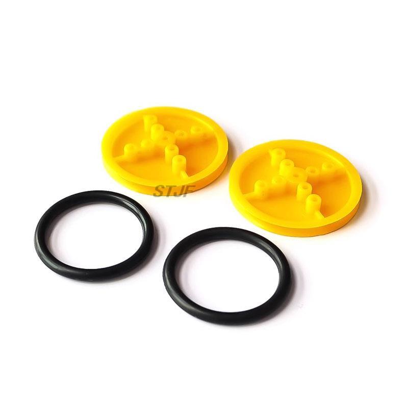 10pcs 410 rubber wheels robot  - Electronics New Gadgets 评论和价格