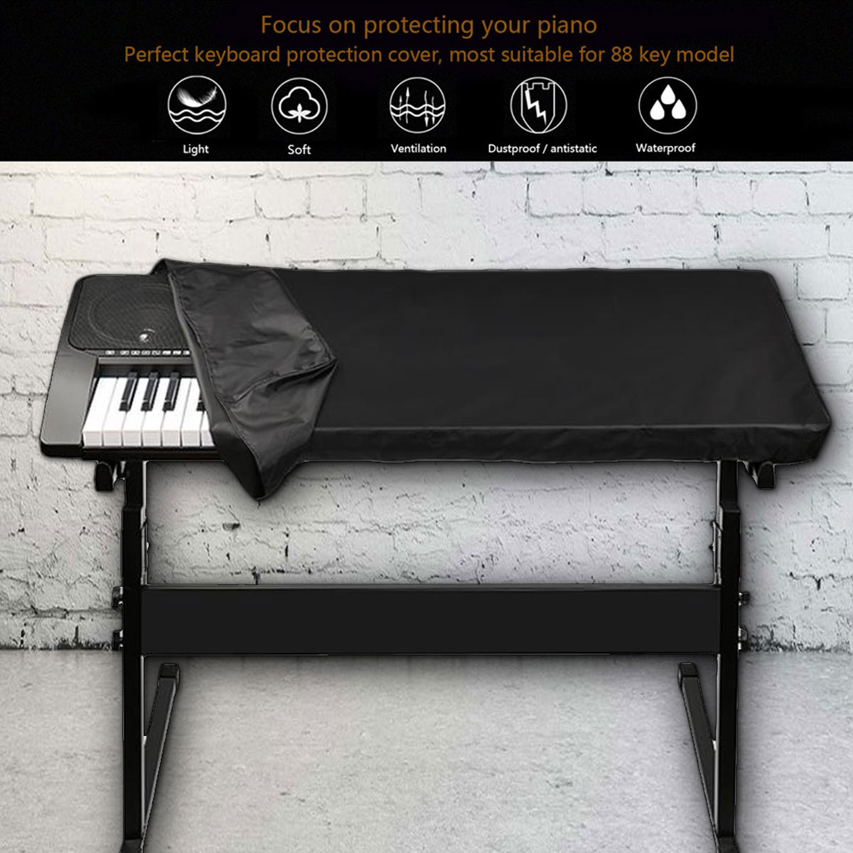 61/88-Key Electronic Piano Cov - Modern Electronics Gadgets 评论和价格