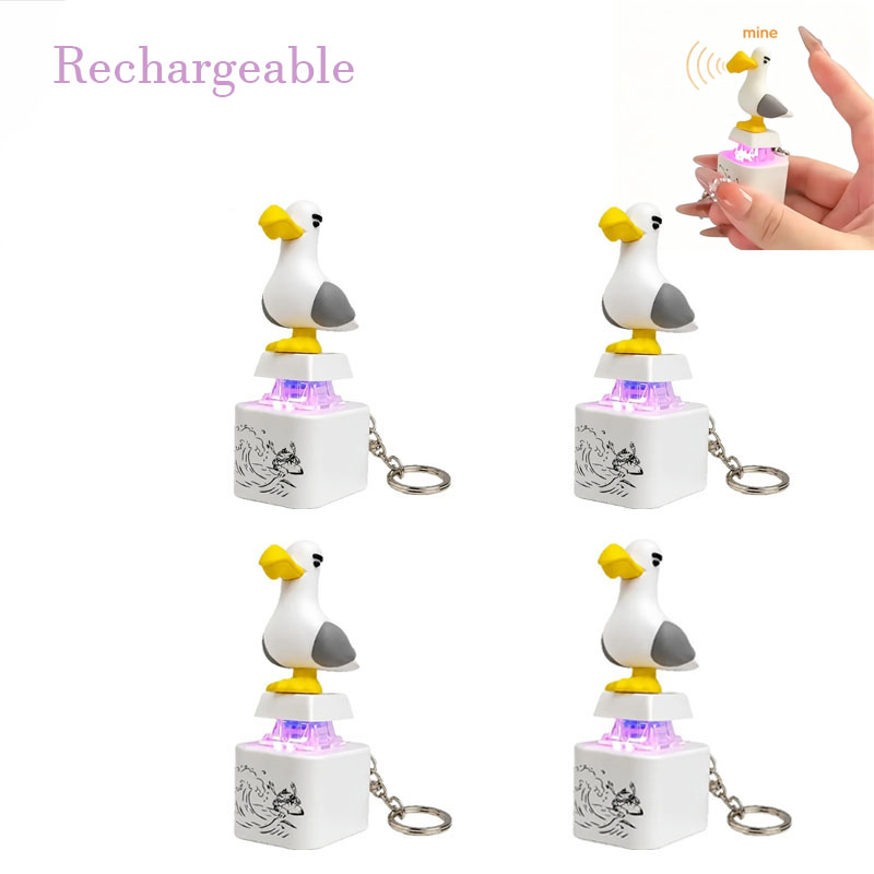 =**Mine Seagull Keycap Keychai - Electronics New Gadgets 评论和价格