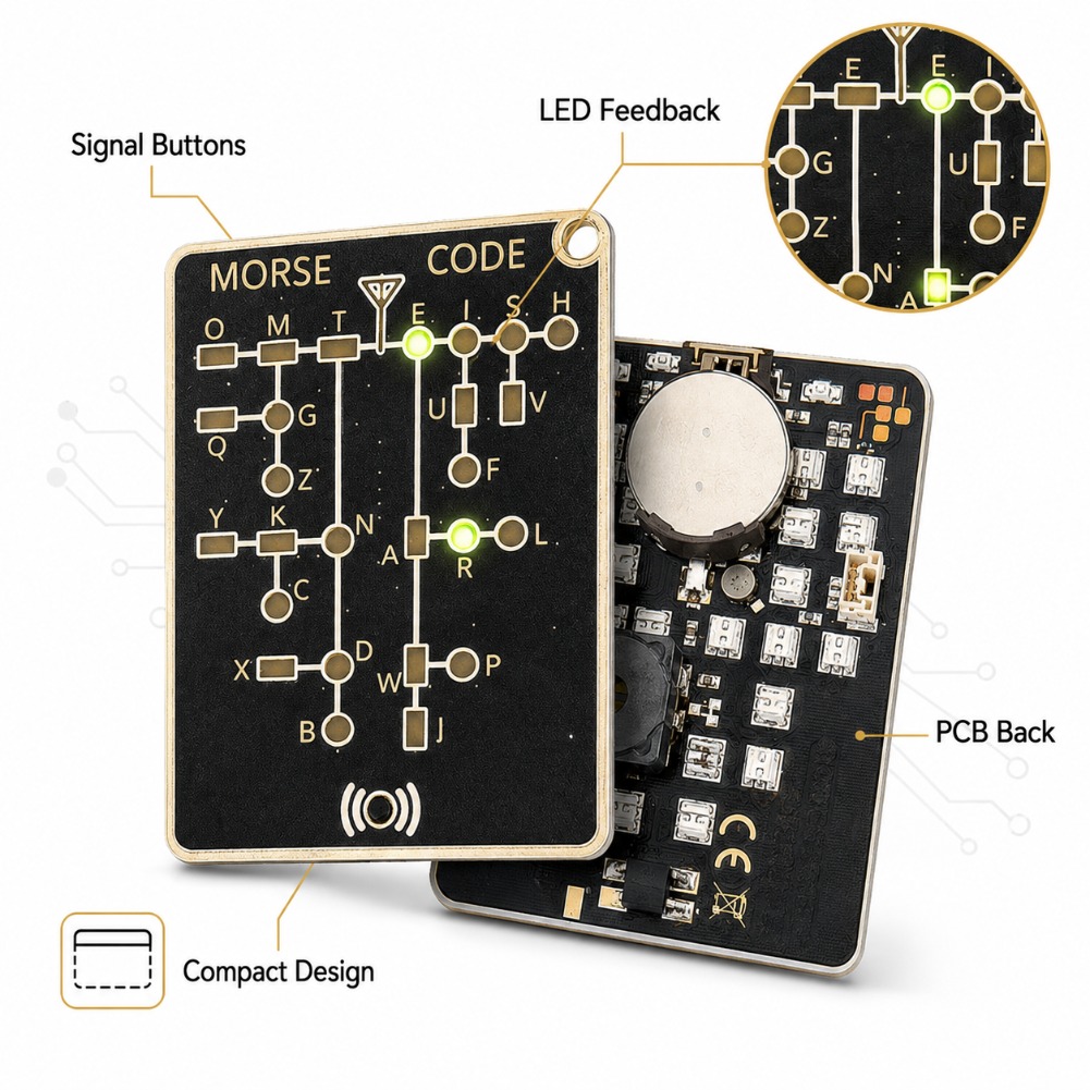 Portable Morse Code Trainer Ca - Electronics Gadgets To Gift 评论和价格