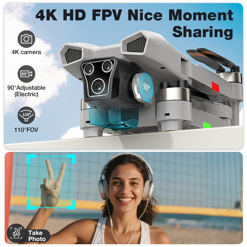 NEW Hot L017 Pro Drone Brushle - Electronics And Gadgets 评论和价格
