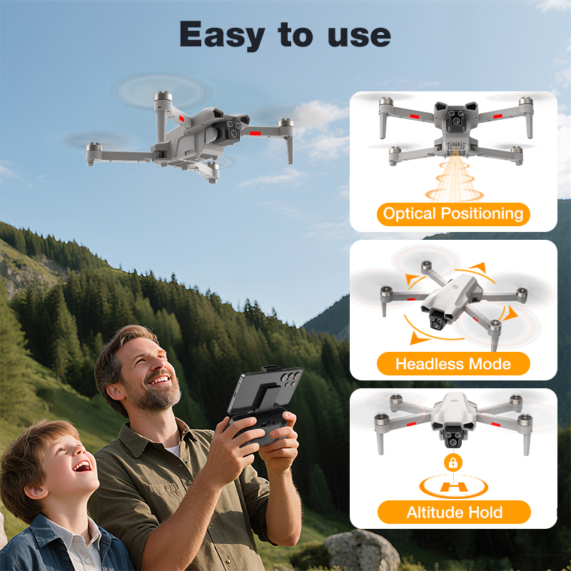 NEW Hot L017 Pro Drone Brushle - Electronics And Gadgets 评论和价格