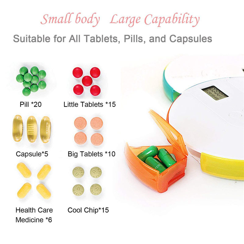 7 Days Pill Case Medicine Stor - Modern Electronics Gadgets 评论和价格