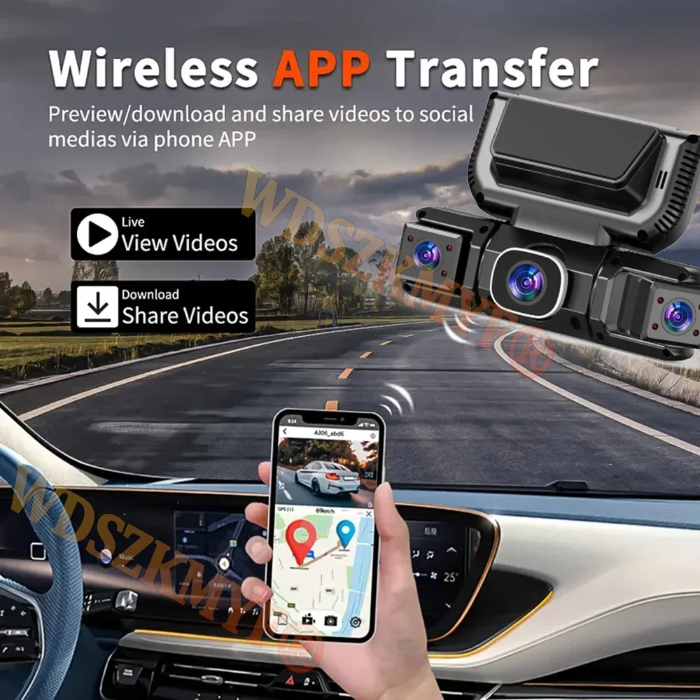 360 Degrees 4 Camera Front Lef - Panoramic Dash Cam 360 评论和价格